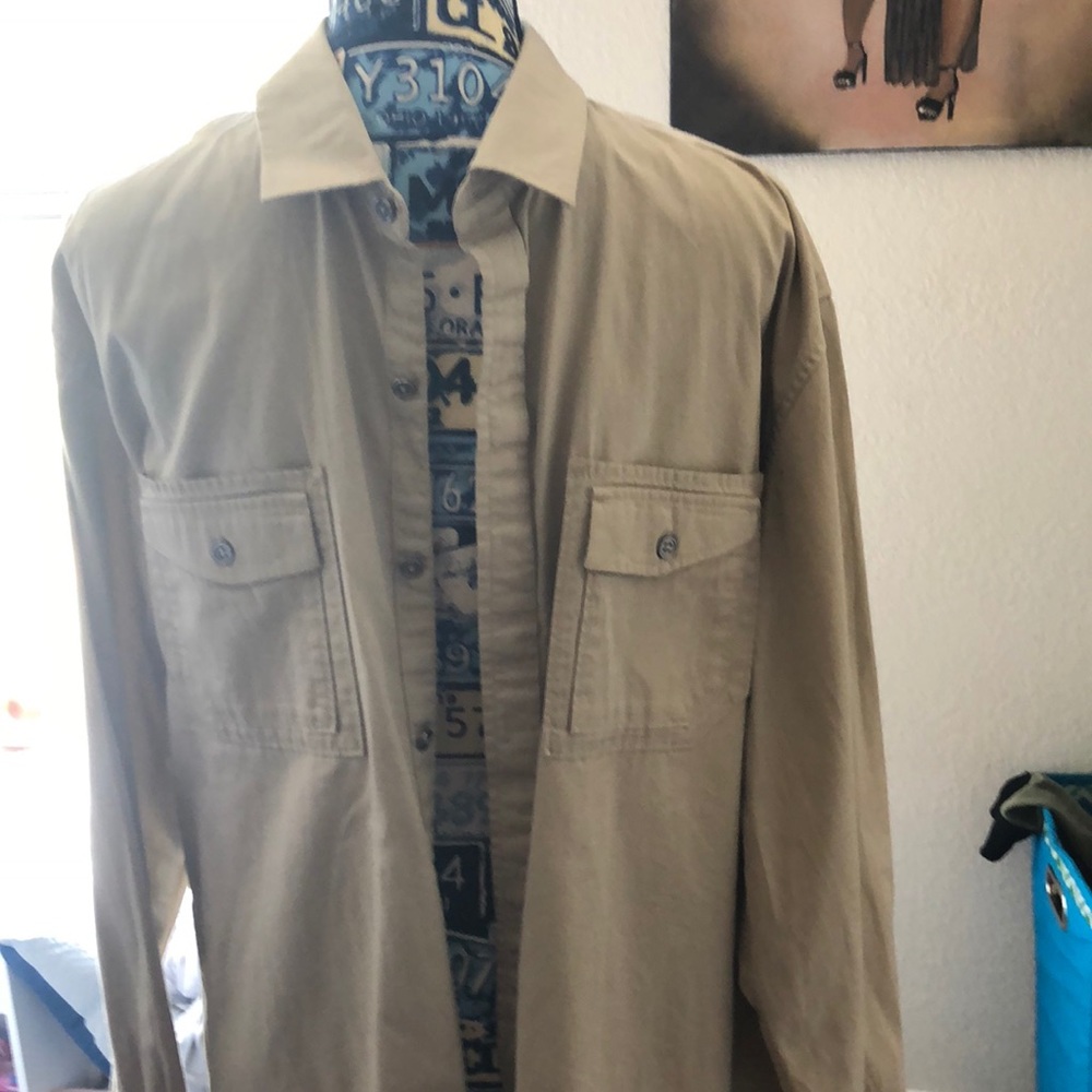 Sean john button up
